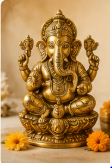 Lord Ganesha Brass Murti